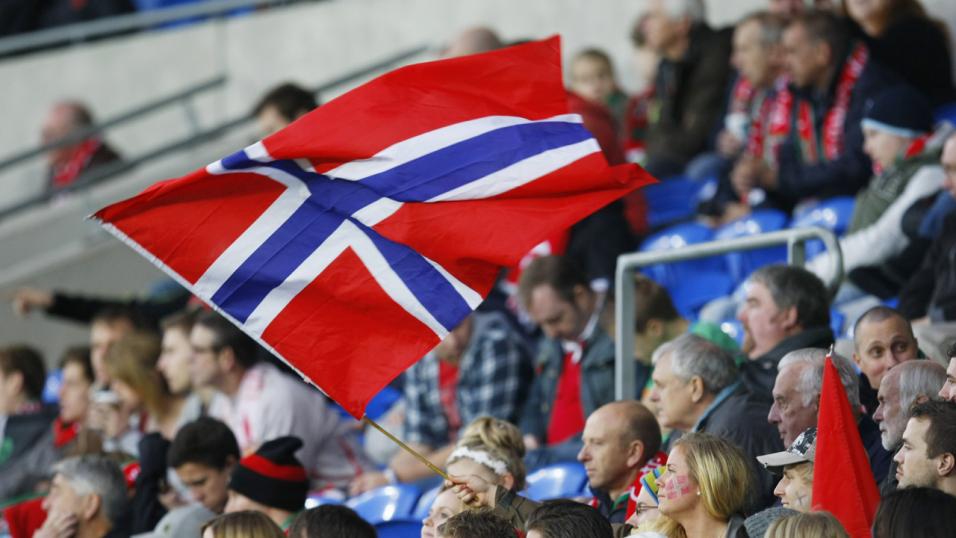 Norway football fans